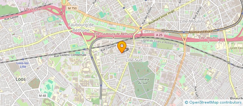 localisation de l'entreprise SCI KHM-01 à LILLE