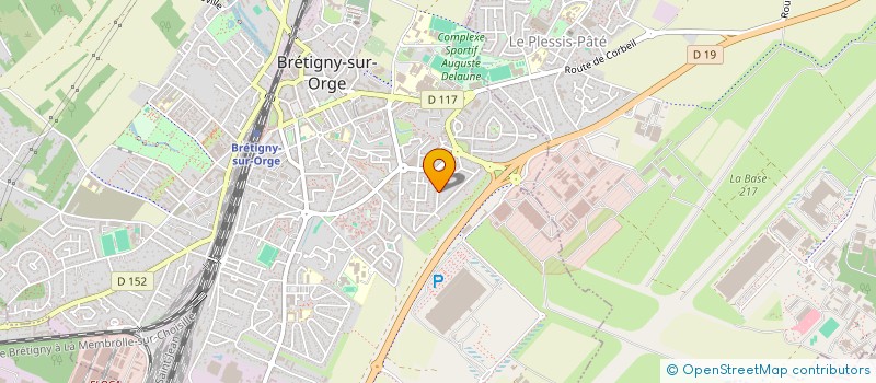 localisation de l'entreprise SCI KHM à BRETIGNY-SUR-ORGE