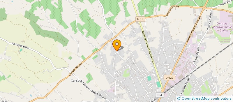 localisation de l'entreprise SCI KHO TAO à GAILLAC