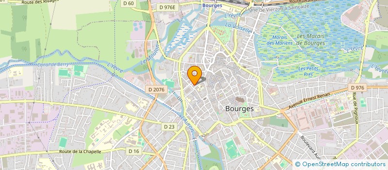 localisation de l'entreprise SCI KHOUHLI  BOURGES