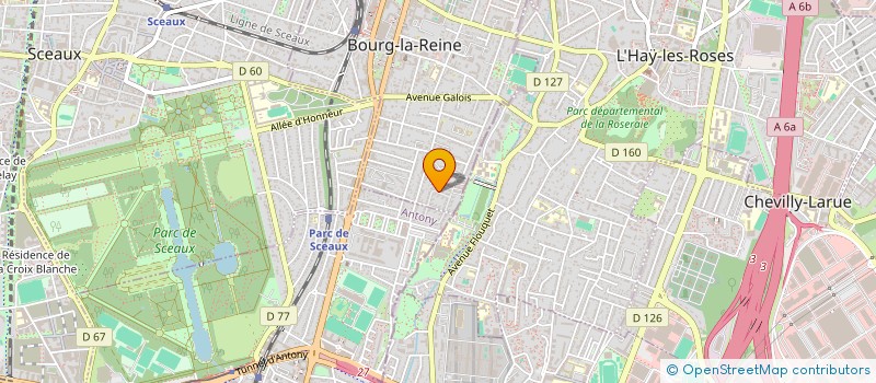 localisation de l'entreprise SCI KHUONG à BOURG-LA-REINE