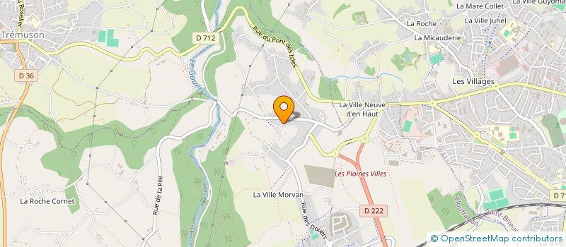 localisation de l'entreprise SCI KI HA KAZ  PLOUFRAGAN