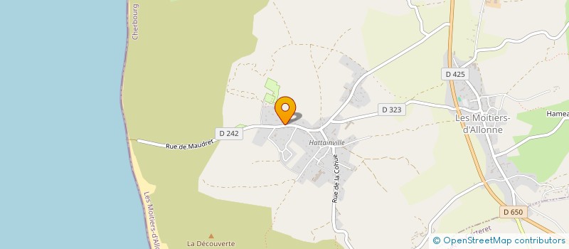 localisation de l'entreprise SCI KI-VA-LA  LES MOITIERS-D'ALLONNE