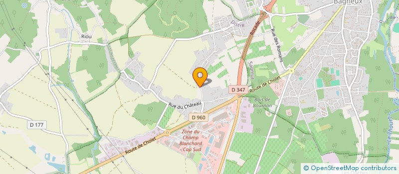 localisation de l'entreprise SCI KIAH  DISTRE