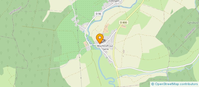 localisation de l'entreprise SCI KIANA  SARREWERDEN