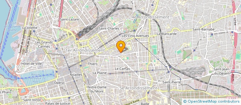 localisation de l'entreprise SCI KIARANGE à MARSEILLE