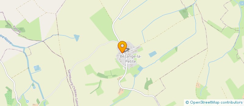 localisation de l'entreprise SCI KIASSUR  BEZANGE-LA-PETITE
