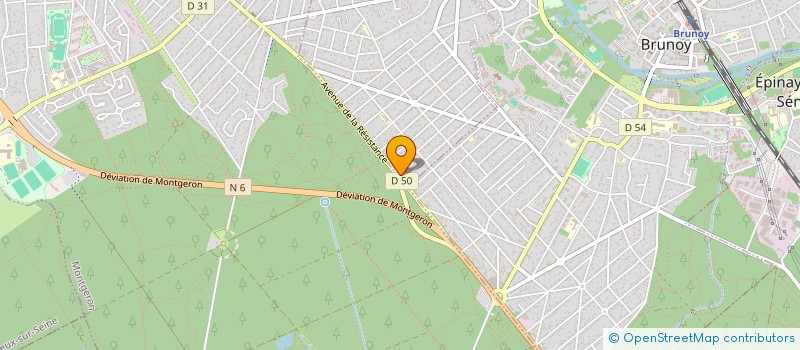 localisation de l'entreprise SCI KICO  YERRES