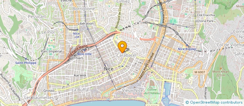 localisation de l'entreprise SCI KIDDO à NICE