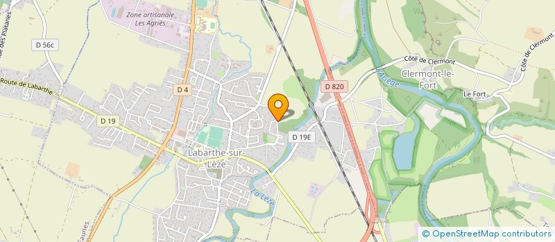 localisation de l'entreprise SCI KIDO à LABARTHE-SUR-LEZE