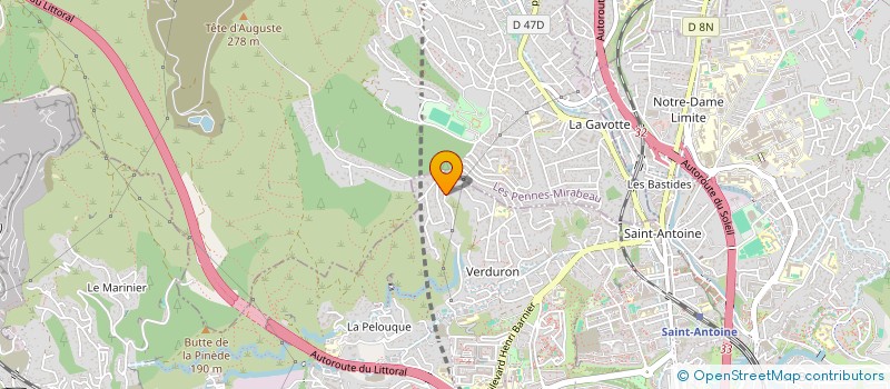localisation de l'entreprise SCI KIDS & CO à MARSEILLE