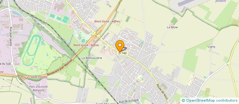 localisation de l'entreprise SCI KIELHOLZ  AIFFRES