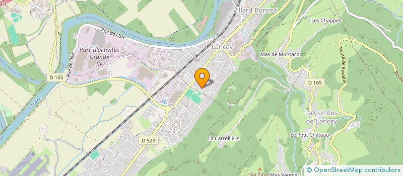 localisation de l'entreprise SCI KIELHORN  VILLARD-BONNOT