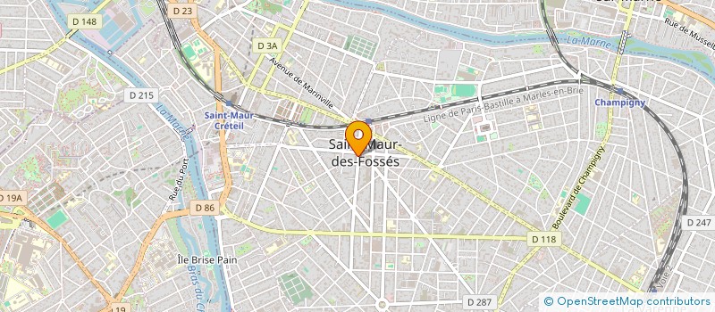 localisation de l'entreprise SCI KIENAGRO à SAINT-MAUR-DES-FOSSES