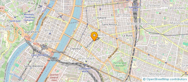 localisation de l'entreprise SCI KIF  LYON