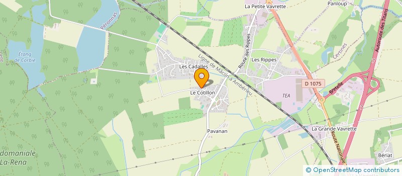 localisation de l'entreprise SCI KIGEMO à CERTINES