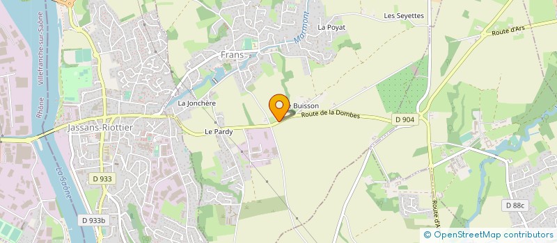 localisation de l'entreprise SCI KIJAM 34 à FRANS