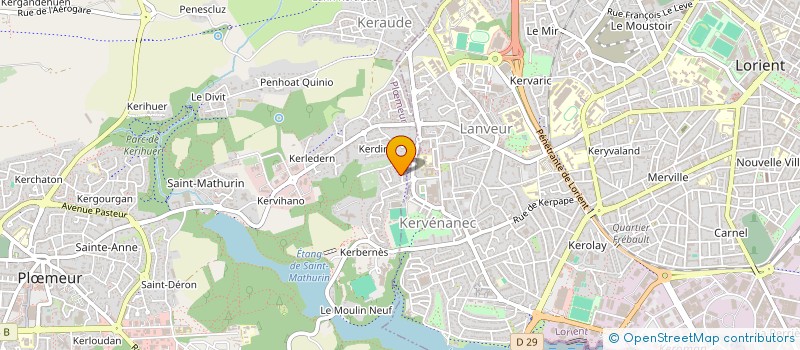 localisation de l'entreprise SCI KIKEES à PLOEMEUR
