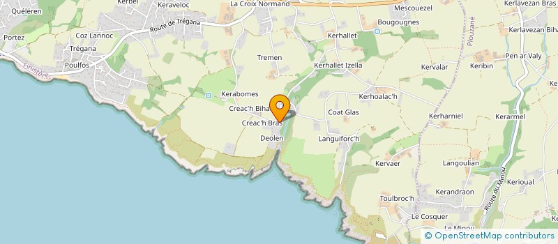 localisation de l'entreprise SCI KIKINOU  LOCMARIA-PLOUZANE
