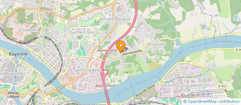 localisation de l'entreprise SCI KIKINOU à BAYONNE