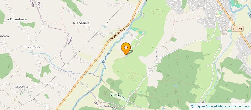 localisation de l'entreprise SCI KIKO  PESSAN