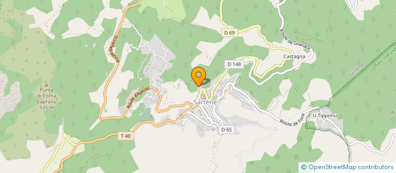 localisation de l'entreprise SCI KILENA à SARTENE