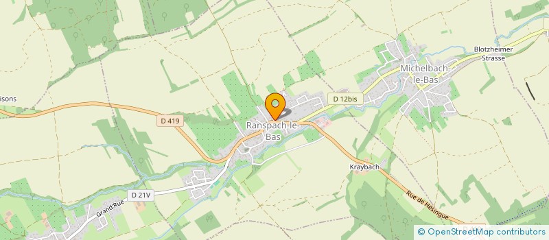 localisation de l'entreprise SCI KILI  RANSPACH-LE-BAS