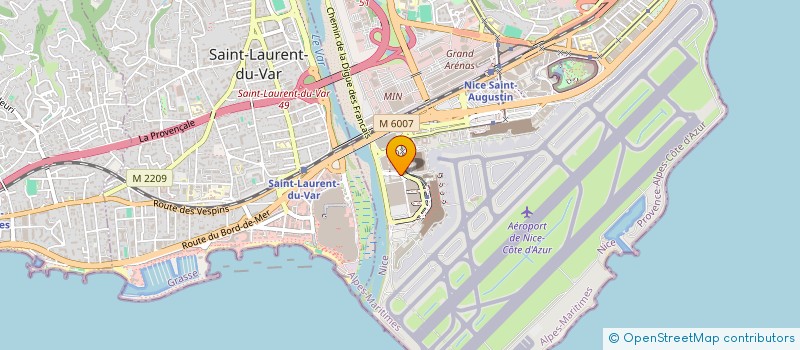 localisation de l'entreprise SCI KILIANA à NICE