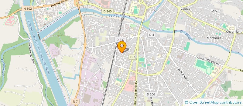 localisation de l'entreprise SCI KILIC à MONTELIMAR