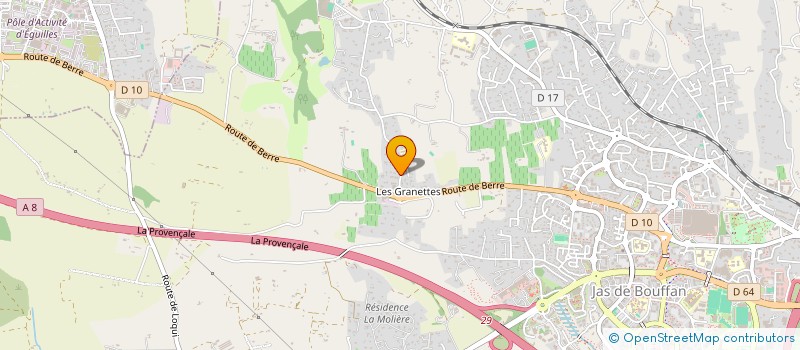 localisation de l'entreprise SCI KILLIBEN à AIX-EN-PROVENCE