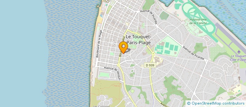 localisation de l'entreprise SCI KILLIECRANCKIE à LE TOUQUET-PARIS-PLAGE