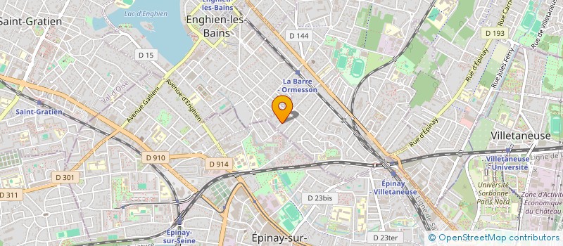 localisation de l'entreprise SCI KILLISLI  DEUIL-LA-BARRE