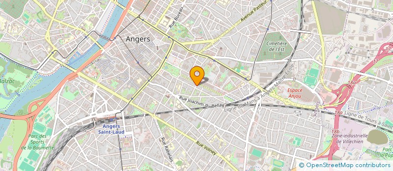 localisation de l'entreprise SCI KILOU à ANGERS