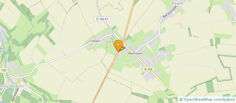 localisation de l'entreprise SCI KILTIACO  PIHEM