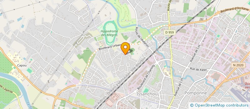 localisation de l'entreprise SCI KILVIAN  MONTAUBAN