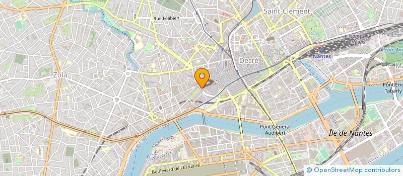 localisation de l'entreprise SCI KIM  NANTES