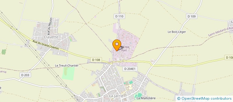 localisation de l'entreprise SCI KIM  SAINT-MEDARD-D'AUNIS