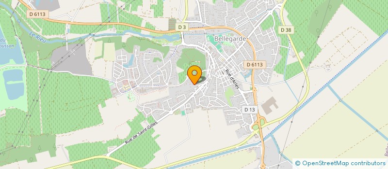 localisation de l'entreprise SCI KIM CHHUN  BELLEGARDE