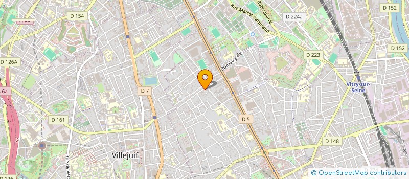 localisation de l'entreprise SCI KIM HOA  VITRY-SUR-SEINE