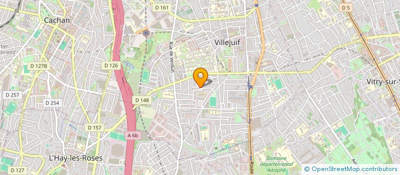 localisation de l'entreprise SCI KIM-KHOI  VILLEJUIF