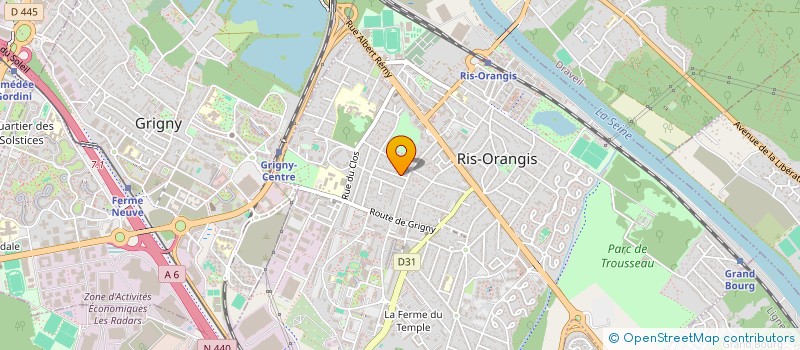 localisation de l'entreprise SCI KIMA DARNA à RIS-ORANGIS
