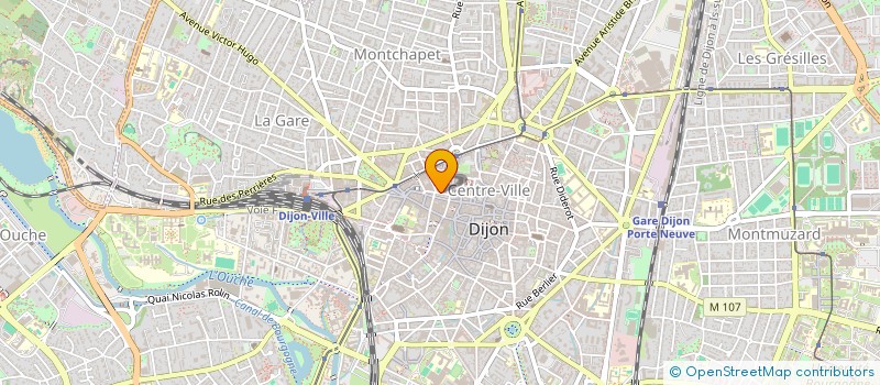 localisation de l'entreprise SCI KIMBERLITE à DIJON