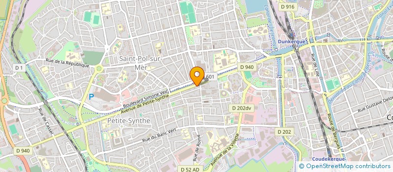 localisation de l'entreprise SCI KIMENO à DUNKERQUE