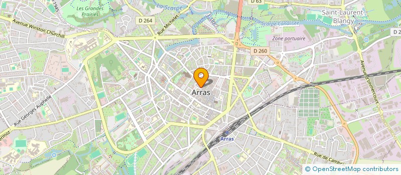 localisation de l'entreprise SCI KIMMOUN à ARRAS