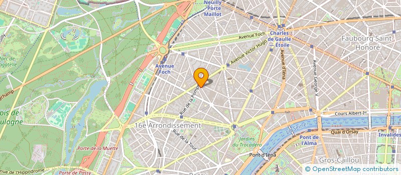 localisation de l'entreprise SCI KIMO IMMOBILIER à PARIS