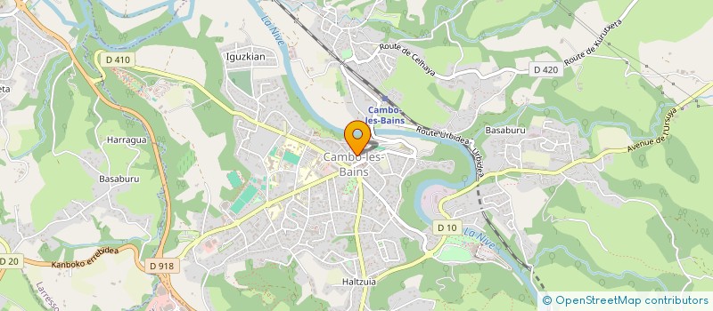 localisation de l'entreprise SCI KIMU  ITXASSOU