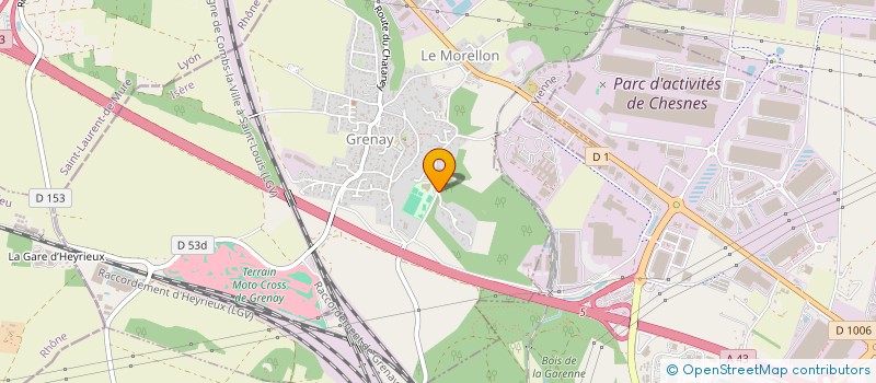 localisation de l'entreprise SCI KIMY IMMOBILIER  GRENAY