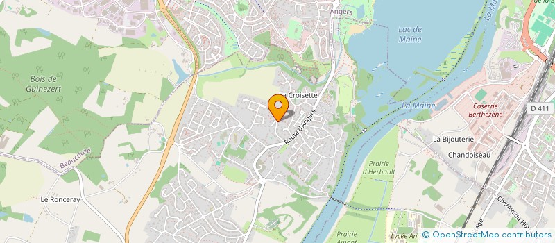 localisation de l'entreprise SCI KIN  BOUCHEMAINE