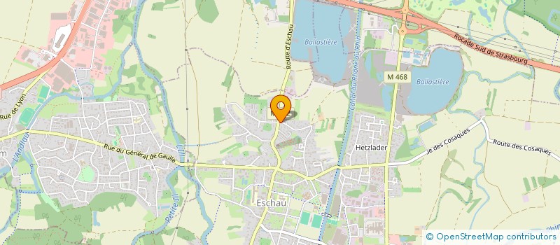 localisation de l'entreprise SCI KIN'ESCHAU IMMO  ESCHAU