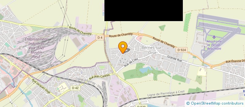 localisation de l'entreprise SCI KIN'N'FUN  BERNES-SUR-OISE